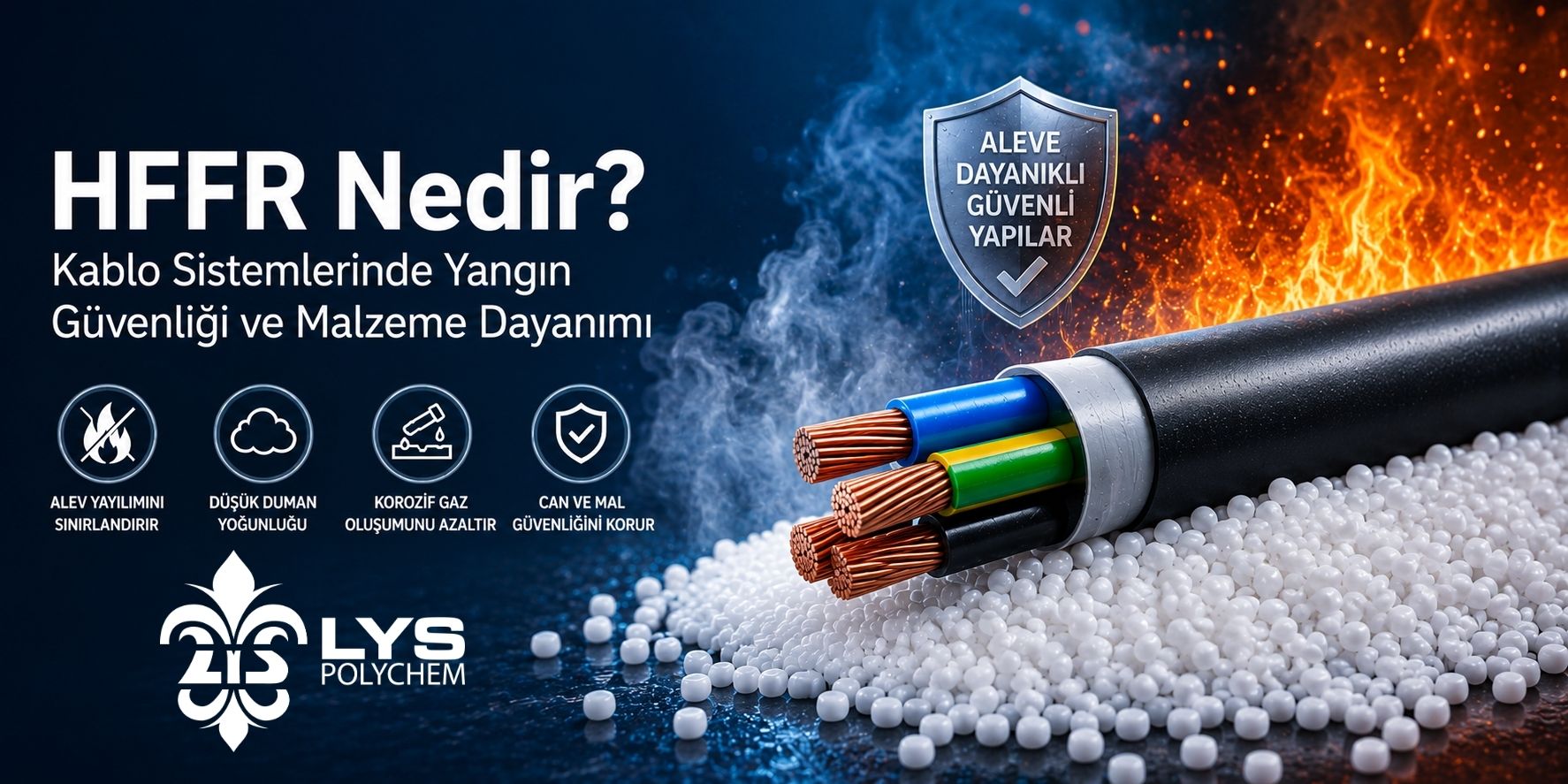 HFFR Nedir? Kablo Sistemlerinde Yangın Güvenliği ve Malzeme Dayanımı